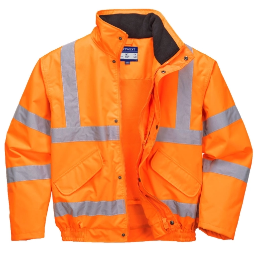 Blouson Respirant Hi-Vis doublure Mesh couleur : Orange taille XXXL - PORTWEST