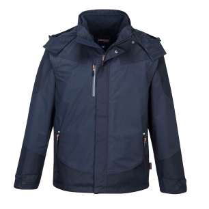 Parka 3 en 1 Radial couleur : Marine Foncé taille S - PORTWEST
