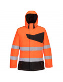 Parka d'hiver haute visibilité PW2 couleur : Orange/Noir taille XL - PORTWEST