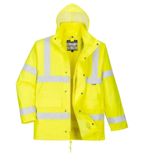 Parka Hi-Vis 4-en-1 couleur : Jaune taille XS - PORTWEST