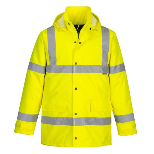 Parka Hi-Vis Traffic couleur : Jaune taille 6XL - PORTWEST
