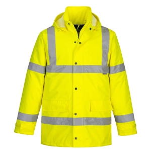 Parka Hi-Vis Traffic couleur : Jaune taille 7XL - PORTWEST