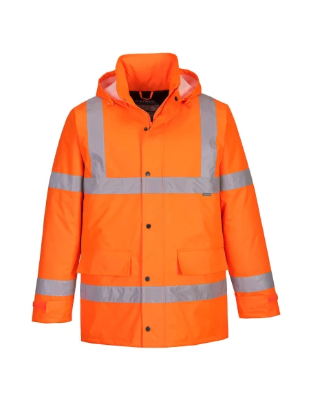 Parka Hi-Vis Traffic couleur : Orange taille 6XL - PORTWEST