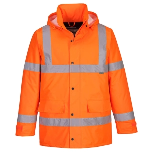 Parka Hi-Vis Traffic couleur : Orange taille L - PORTWEST