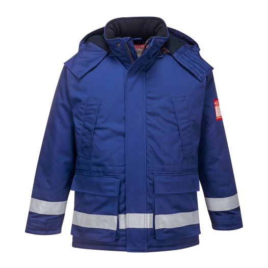 Parka Hiver FR Anti-Statique couleur : Bleu Royal taille L - PORTWEST