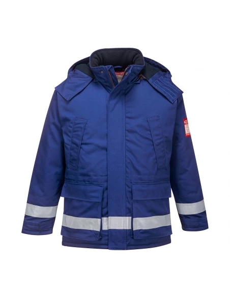 Parka Hiver FR Anti-Statique couleur : Bleu Royal taille L - PORTWEST