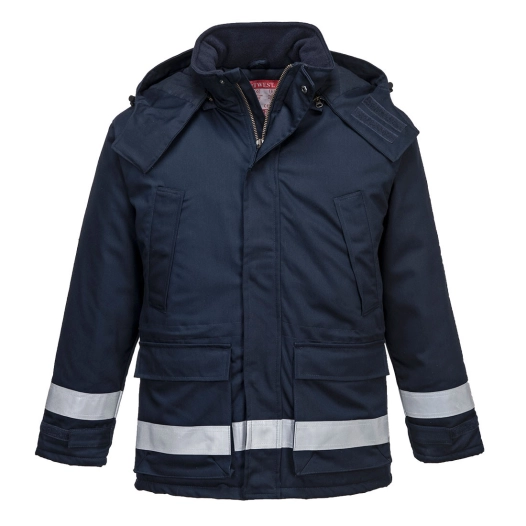 Parka Hiver FR Anti-Statique couleur : Marine taille XXXL - PORTWEST