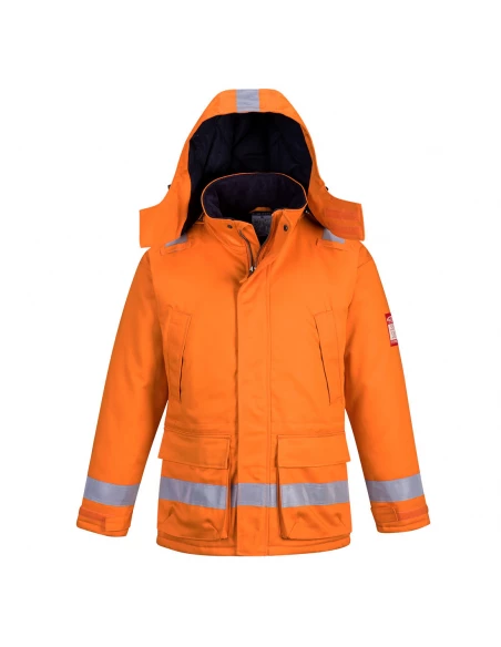 Parka Hiver FR Anti-Statique couleur : Orange taille XXL - PORTWEST