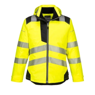 Parka HV PW3 couleur : Jaune/Noir taille L - PORTWEST