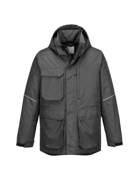 Parka KX3 couleur : Gris Marl taille M - PORTWEST