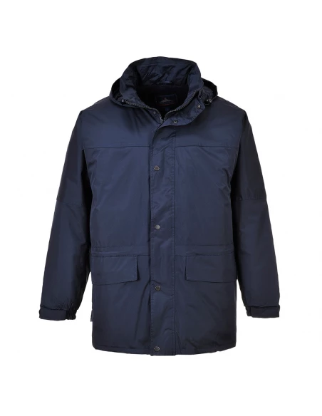 Parka Oban doublée polaire couleur : Marine taille XXL - PORTWEST