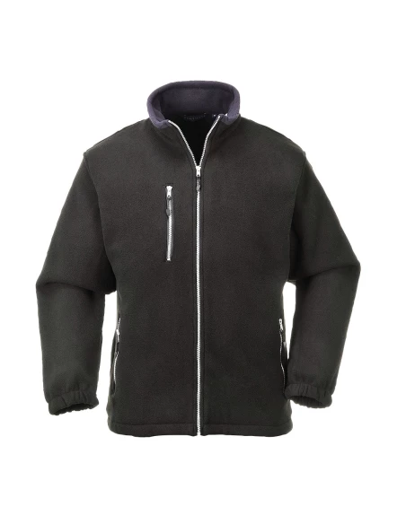 Polaire City 440g couleur : Noir taille XXXL - PORTWEST