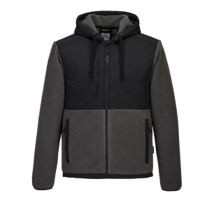 Polaire KX3 Borg couleur : Noir/Gris taille XXXL - PORTWEST