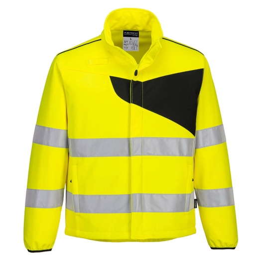 Softshell Haute-Visibilité PW2 (2C) couleur : Jaune/Noir taille XXXL - PORTWEST