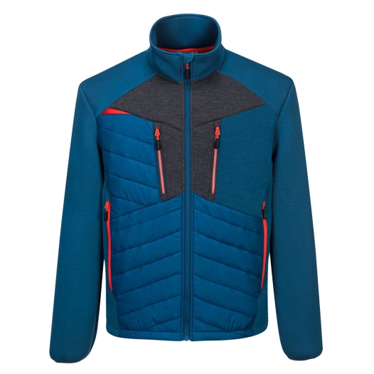 Veste baffle hybride DX4 couleur : Bleu Metro taille L - PORTWEST