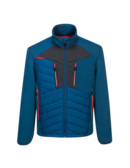 Veste baffle hybride DX4 couleur : Bleu Metro taille L - PORTWEST