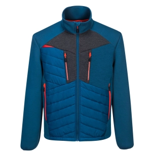 Veste baffle hybride DX4 couleur : Bleu Metro taille S - PORTWEST