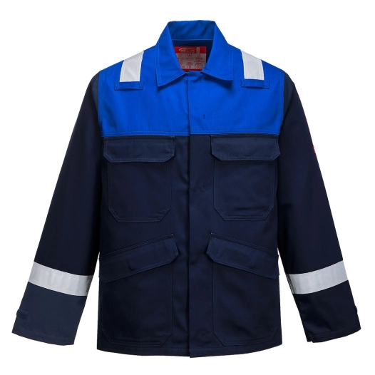 Veste Bizflame Plus couleur : Marine/Royal taille XXL - PORTWEST