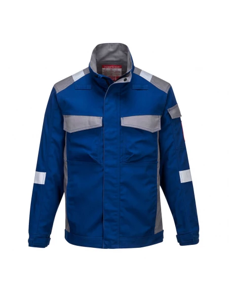 Veste Bizflame Ultra Bicolore couleur : Bleu Royal taille XXXL - PORTWEST