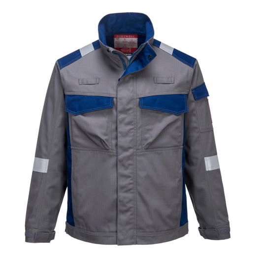 Veste Bizflame Ultra Bicolore couleur : Gris taille XL - PORTWEST