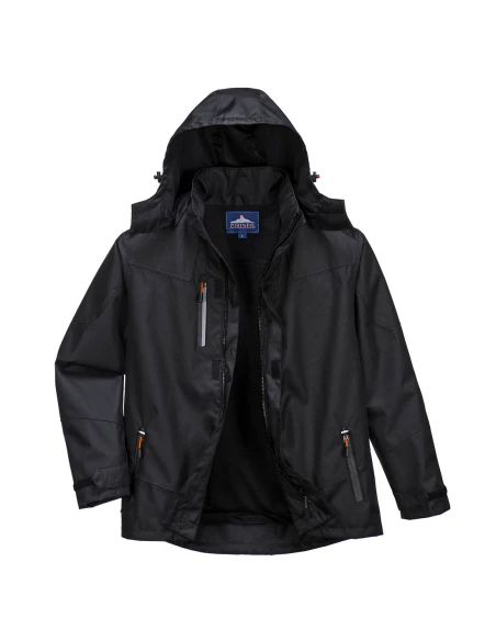 Veste Coach extérieure couleur : Noir taille 4XL - PORTWEST