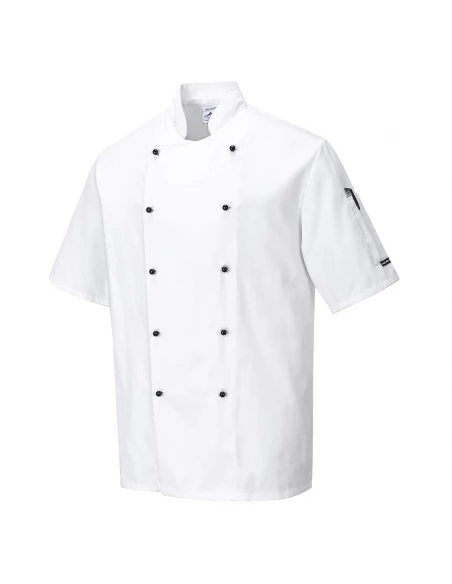 Veste cuisine Kent couleur : Blanc taille S - PORTWEST