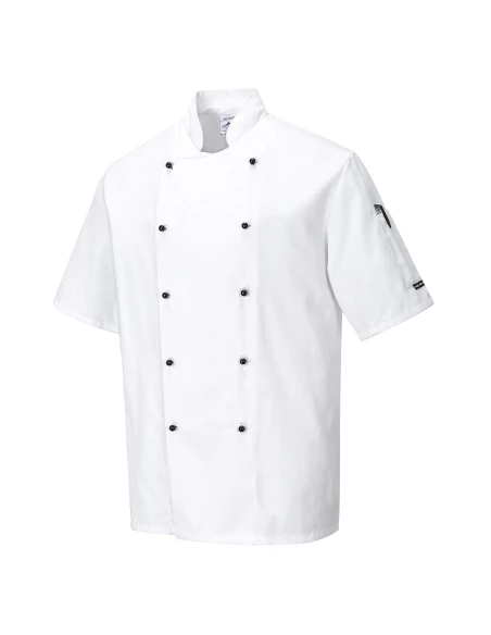 Veste cuisine Kent couleur : Blanc taille XS - PORTWEST