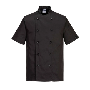 Veste cuisine Kent couleur : Noir taille 4XL - PORTWEST