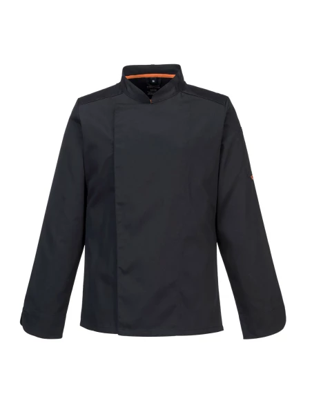 Veste Cuisine Meshair Pro L/S couleur : Noir taille L - PORTWEST
