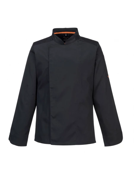 Veste Cuisine Meshair Pro L/S couleur : Noir taille XL - PORTWEST