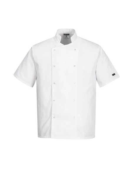 Veste de cuisine Cumbria couleur : Blanc taille XXL - PORTWEST