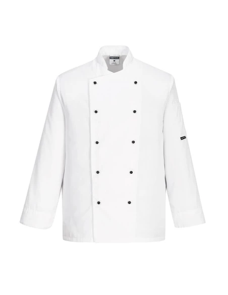 Veste de cuisine Somerset couleur : Blanc taille L - PORTWEST