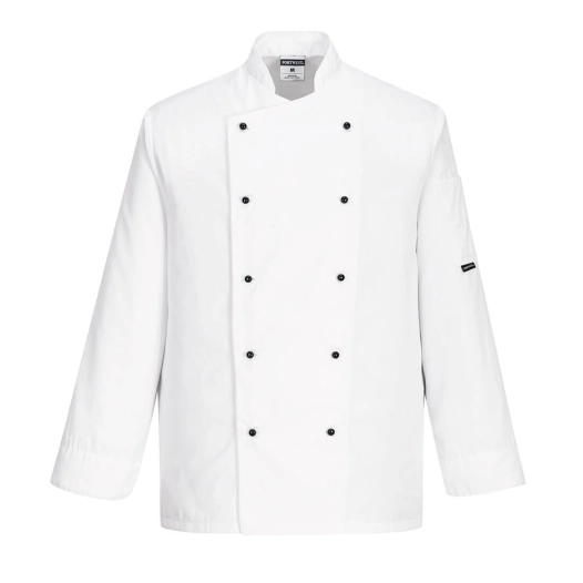 Veste de cuisine Somerset couleur : Blanc taille XXS - PORTWEST