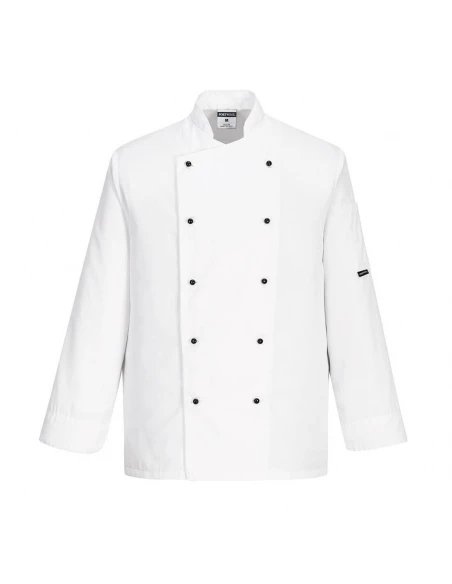 Veste de cuisine Somerset couleur : Blanc taille XXS - PORTWEST
