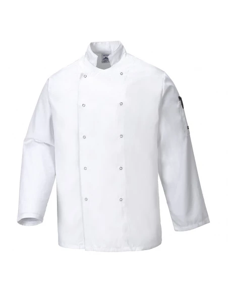 Veste de cuisine Suffolk couleur : Blanc taille M - PORTWEST