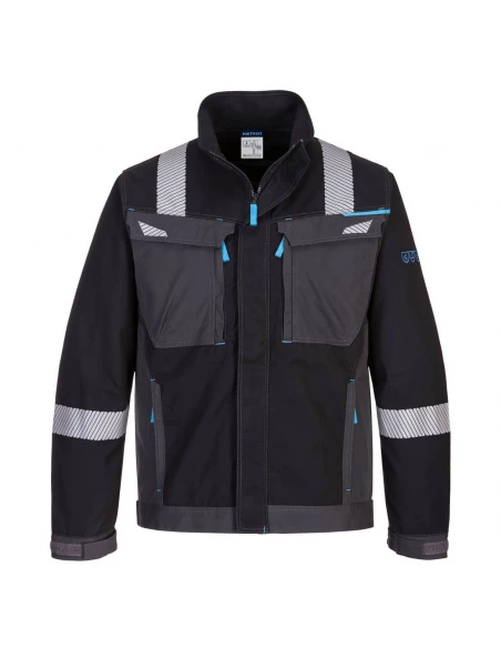 Veste de travail WX3 FR couleur : Noir taille M - PORTWEST