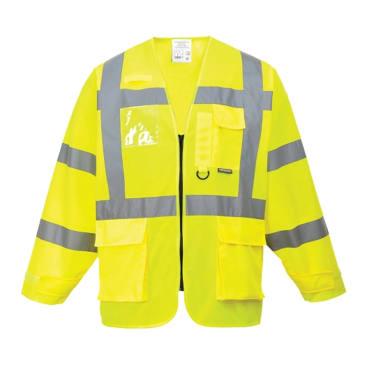 Veste Executive Hi-Vis couleur : Jaune taille L - PORTWEST