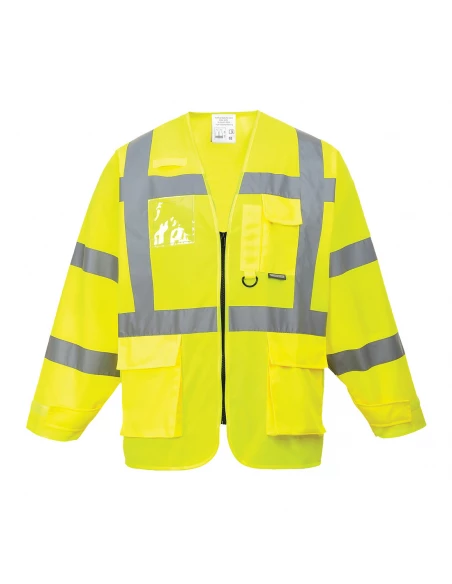 Veste Executive Hi-Vis couleur : Jaune taille XXXL - PORTWEST