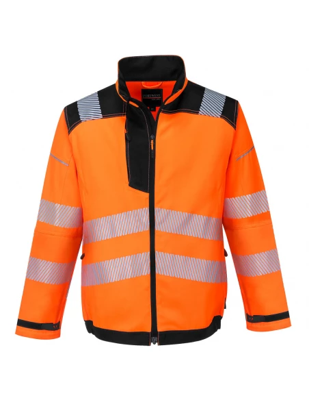 Veste HV PW3 couleur : Orange/Noir taille XXXL - PORTWEST