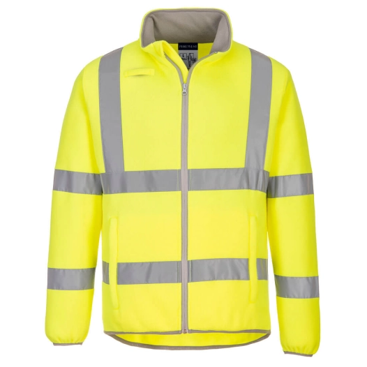 Veste polaire Eco Haute Visibilité couleur : Jaune taille 4XL - PORTWEST