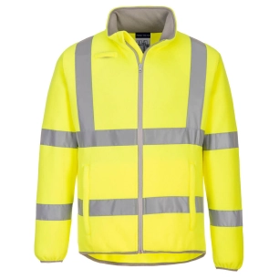 Veste polaire Eco Haute Visibilité couleur : Jaune taille 4XL - PORTWEST