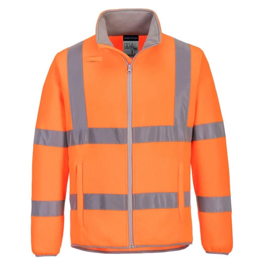 Veste polaire Eco Haute Visibilité couleur : Orange taille 4XL - PORTWEST