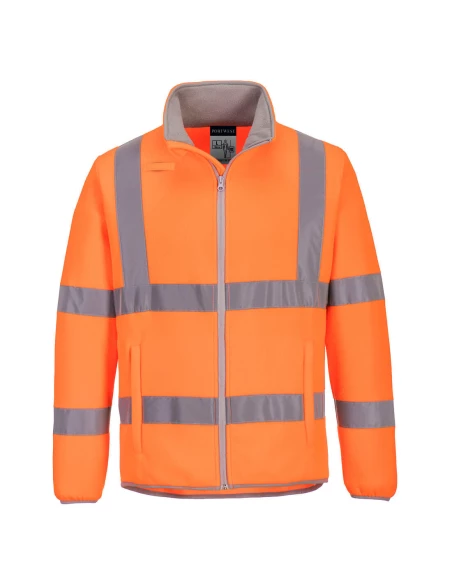 Veste polaire Eco Haute Visibilité couleur : Orange taille S - PORTWEST