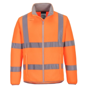 Veste polaire Eco Haute Visibilité couleur : Orange taille XXL - PORTWEST