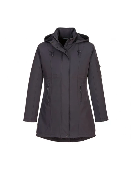 Veste Softshell Carla couleur : Gris Anthracite taille L - PORTWEST
