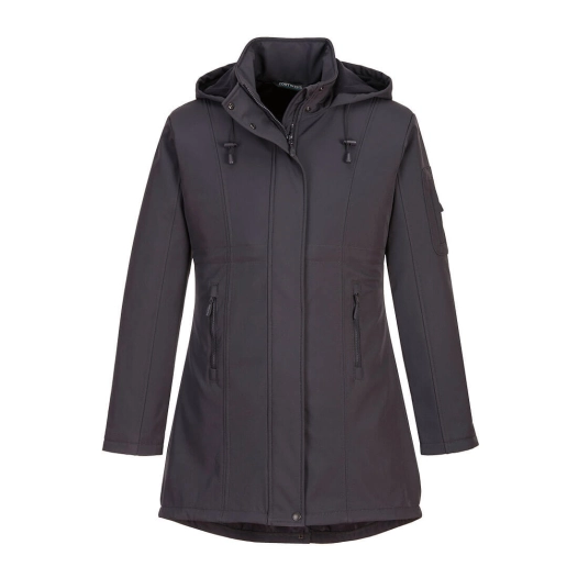 Veste Softshell Carla couleur : Gris Anthracite taille XS - PORTWEST