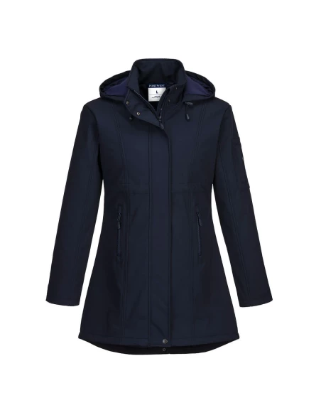 Veste Softshell Carla couleur : Marine taille M - PORTWEST