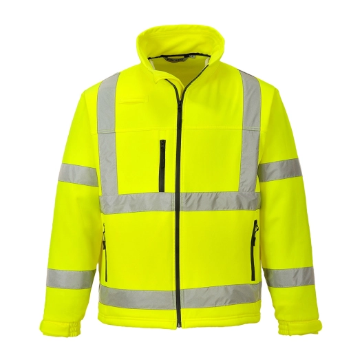 Veste softshell Classic Hi-Vis (3 couches) couleur : Jaune taille S - PORTWEST