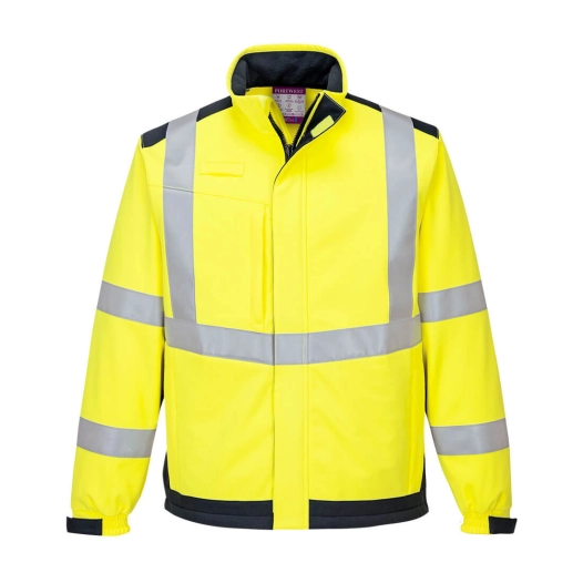 veste softshell modaflame multi norme arc électrique couleur : Jaune/Marine taille XXXL - PORTWEST