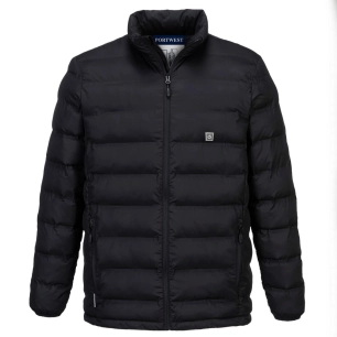 Veste doudoune chauffée par ultrasons couleur : Noir taille M - PORTWEST